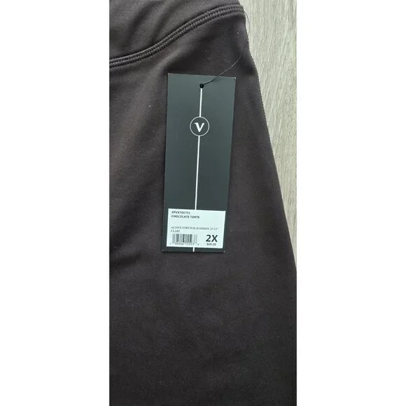 Velocity 2X Plus High Rise Flare Wide Leg Stretch Yoga Pants Bootcut - Picture 6 of 16